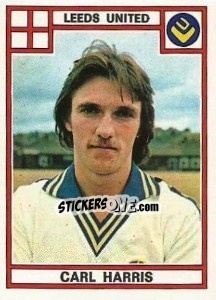 Figurina Carl Harris - UK Football 1977-1978 - Panini