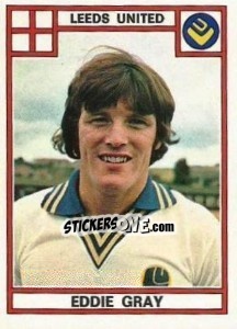 Figurina Eddie Gray - UK Football 1977-1978 - Panini
