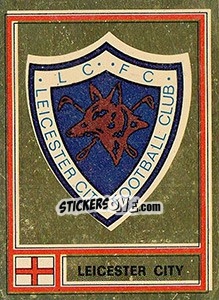 Sticker Team Badge - UK Football 1977-1978 - Panini