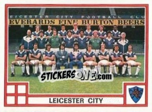 Sticker Team Photo - UK Football 1977-1978 - Panini