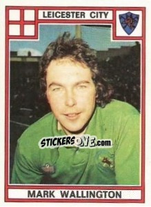 Sticker Mark Wallington - UK Football 1977-1978 - Panini
