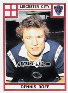 Figurina Dennis Rofe - UK Football 1977-1978 n. 180 - Panini
