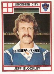 Cromo Jeff Blockley - UK Football 1977-1978 - Panini