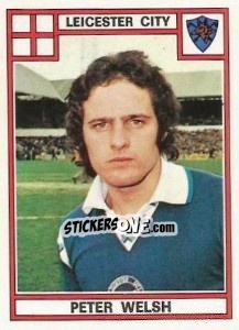 Figurina Peter Welsh - UK Football 1977-1978 - Panini