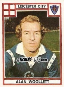 Figurina Alan Woollett - UK Football 1977-1978 - Panini