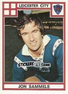 Sticker Jon Sammels - UK Football 1977-1978 - Panini