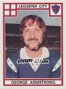 Figurina George Armstrong - UK Football 1977-1978 - Panini