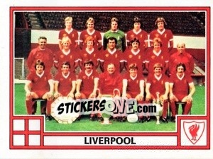 Sticker Team Photo - UK Football 1977-1978 - Panini