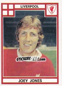 Sticker Joey Jones - UK Football 1977-1978 n. 197 - Panini