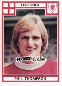 Cromo Phil Thompson - UK Football 1977-1978 n. 199 - Panini