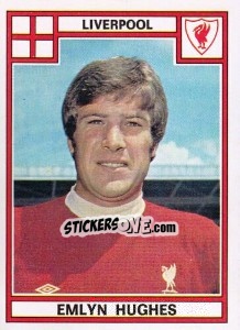 Figurina Emlyn Hughes - UK Football 1977-1978 - Panini