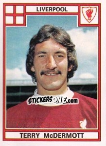 Cromo Terry McDermott - UK Football 1977-1978 - Panini