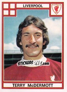 Sticker Terry McDermott - UK Football 1977-1978 n. 201 - Panini