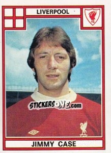 Sticker Jimmy Case - UK Football 1977-1978 n. 204 - Panini