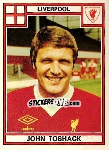 Cromo John Toshack - UK Football 1977-1978 - Panini