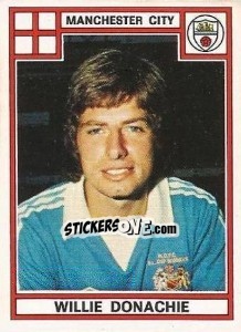 Sticker Willie Donachie - UK Football 1977-1978 - Panini