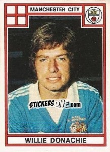 Sticker Willie Donachie - UK Football 1977-1978 n. 214 - Panini