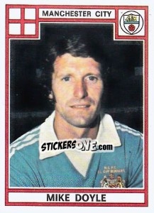 Sticker Mike Doyle - UK Football 1977-1978 n. 215 - Panini