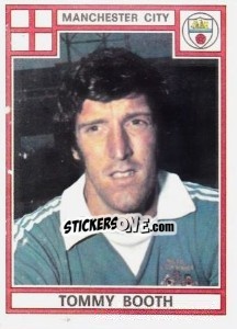 Figurina Tommy Booth - UK Football 1977-1978 n. 217 - Panini