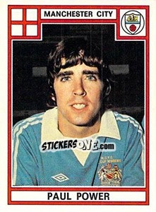 Sticker Paul Power - UK Football 1977-1978 - Panini