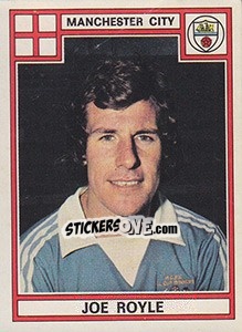 Figurina Joe Royle - UK Football 1977-1978 n. 223 - Panini