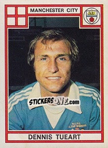 Sticker Dennis Tueart - UK Football 1977-1978 - Panini