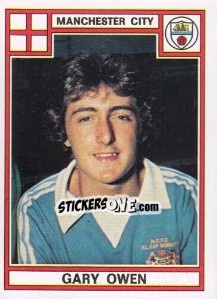 Cromo Gery Owen - UK Football 1977-1978 - Panini