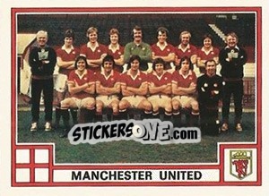 Sticker Team Photo - UK Football 1977-1978 - Panini