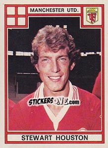 Sticker Stewart Houston - UK Football 1977-1978 - Panini