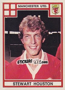 Figurina Stewart Houston - UK Football 1977-1978 n. 232 - Panini