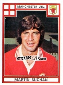 Cromo Martin Buchan - UK Football 1977-1978 - Panini