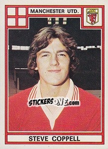 Figurina Steve Coppell - UK Football 1977-1978 - Panini