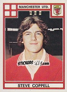 Sticker Steve Coppell - UK Football 1977-1978 n. 238 - Panini