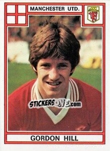 Sticker Gordon Hill - UK Football 1977-1978 - Panini