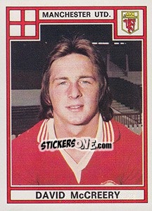 Sticker David McCreery - UK Football 1977-1978 n. 240 - Panini