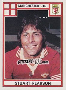 Sticker Stuart Pearson - UK Football 1977-1978 n. 241 - Panini