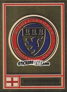 Sticker Team Badge - UK Football 1977-1978 - Panini