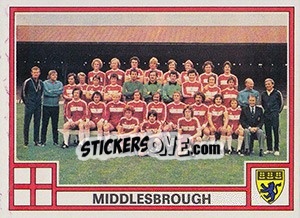 Sticker Team Photo - UK Football 1977-1978 n. 244 - Panini