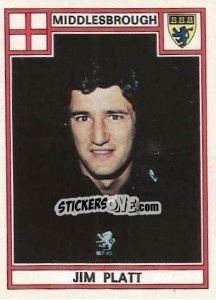 Figurina Jim Platt - UK Football 1977-1978 n. 246 - Panini