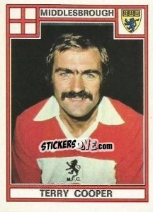 Cromo Terry Cooper - UK Football 1977-1978 - Panini