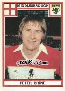 Sticker Peter Brine - UK Football 1977-1978 n. 253 - Panini