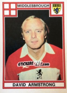 Sticker David Armstrong - UK Football 1977-1978 n. 255 - Panini