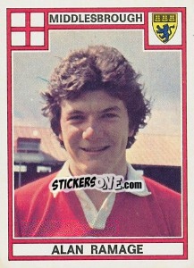 Cromo Alan Ramage - UK Football 1977-1978 - Panini