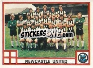 Sticker Team Photo - UK Football 1977-1978 - Panini