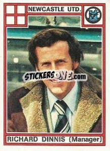 Cromo Richard Dinnis - UK Football 1977-1978 - Panini