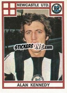 Cromo Alan Kennedy - UK Football 1977-1978 - Panini