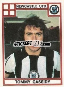 Sticker Tommy Cassidy - UK Football 1977-1978 - Panini