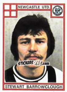 Sticker Stewart Barrowclough - UK Football 1977-1978 - Panini