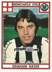 Cromo Graham Oates - UK Football 1977-1978 - Panini