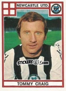 Figurina Tommy Craig - UK Football 1977-1978 n. 272 - Panini